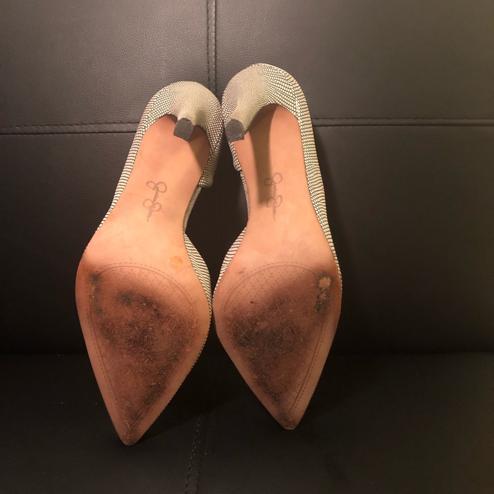 Jessica Simpson Claudette Half d’Orsay Pumps - Picture 6 of 8